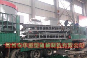 輸送機發(fā)貨現場